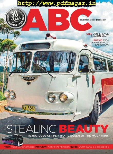 Australasian Bus & Coach – March 2019 Cover