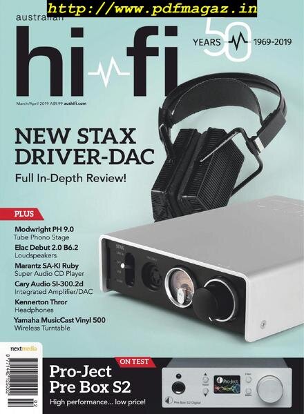 Australian HiFi – March 2019 Cover
