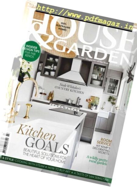 Australian House & Garden – March 2019 Cover