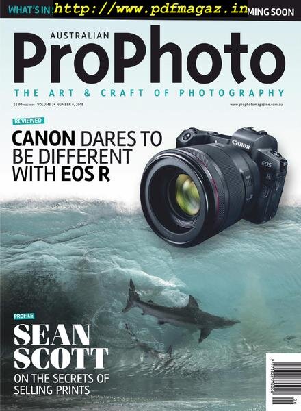 Australian Pro Photo – December 2018 Cover