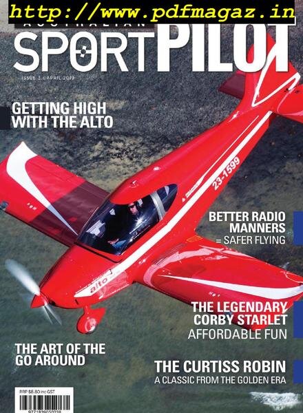 Australian Sport Pilot – April 2019 Cover