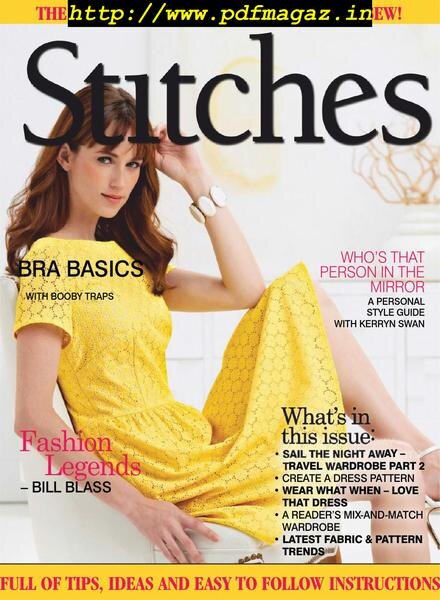 Australian Stitches – April 2019 Cover