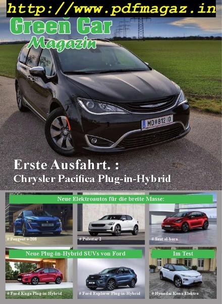 Autoguru Green Car Magazin – Nr1, 2019 Cover
