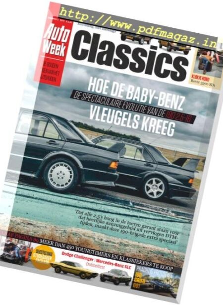 AutoWeek Classics Netherlands – maart 2019 Cover