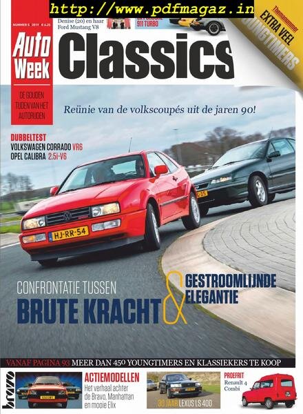 AutoWeek Classics Netherlands – mei 2019 Cover