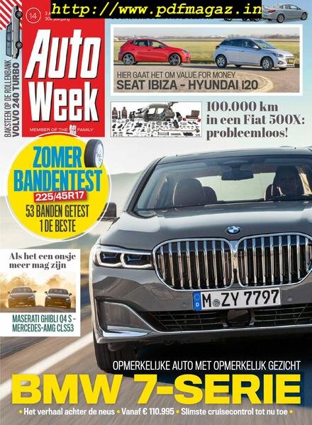 AutoWeek Netherlands – 03 april 2019 Cover
