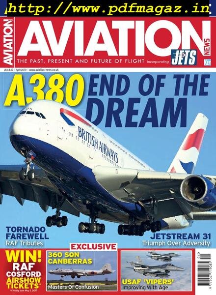 Aviation News – April 2019 Cover