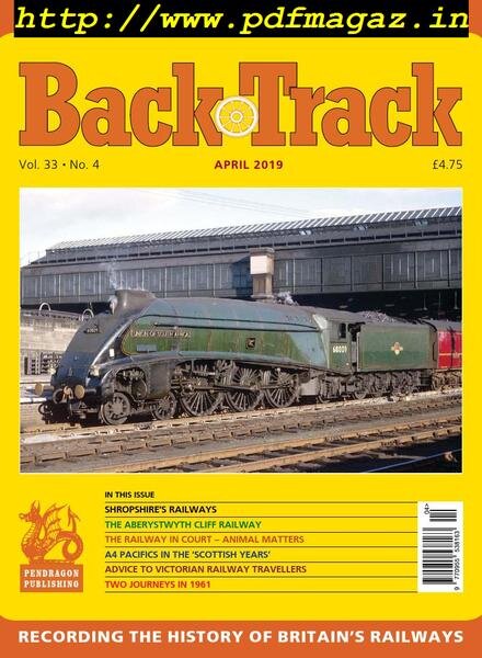 BackTrack – April 2019 Cover
