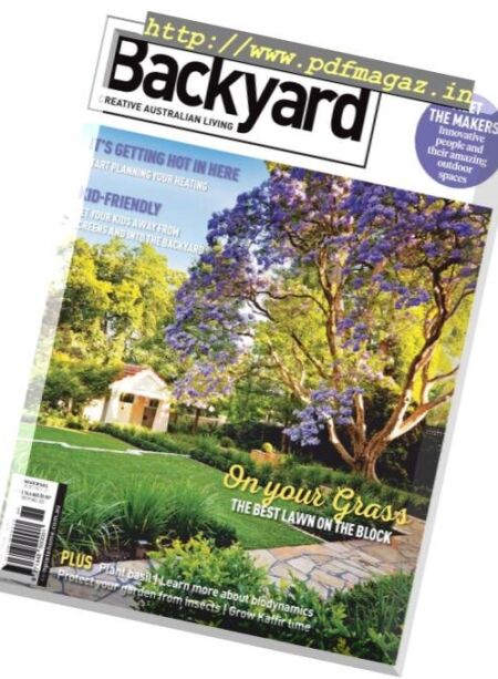 Backyard – March 2019 Cover