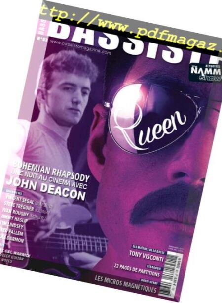 Bassiste Magazine – avril-mai 2019 Cover