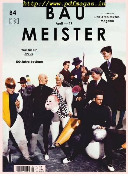 Baumeister – April 2019 Cover