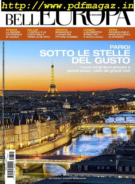 Bell’Europa – Marzo 2019 Cover
