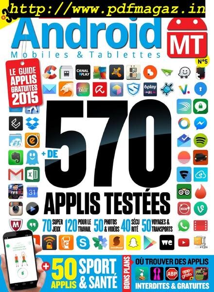 Best of Android Mobiles & Tablettes – avril 2015 Cover