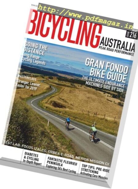 Bicycling Australia – March-April 2019 Cover