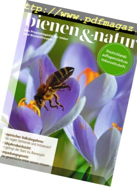 Bienen&Natur – Februar 2019 Cover