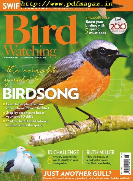 Bird Watching UK – May 2019 Cover
