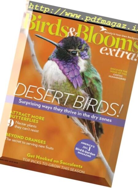 Birds and Blooms Extra – March 2019 Cover