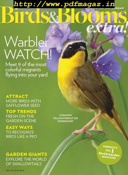 Birds and Blooms Extra – May 2019 Cover