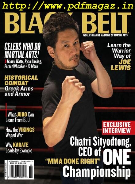 Black Belt – April-May 2019 Cover