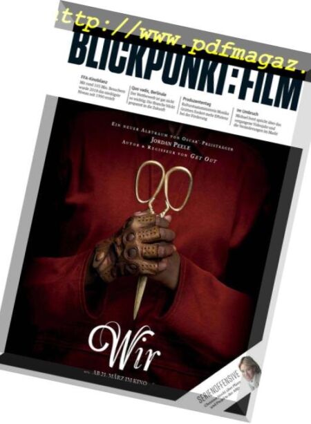 Blickpunkt Film – 18 Februar 2019 Cover