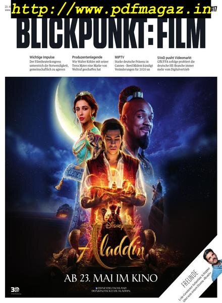 Blickpunkt Film – 23 April 2019 Cover