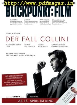 Blickpunkt Film – 8 April 2019