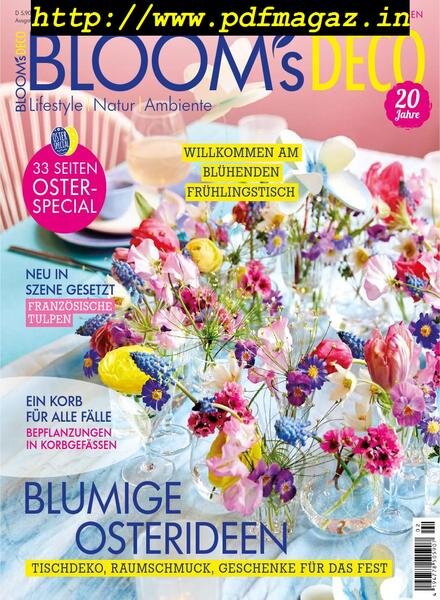 Bloom’s Deco – Marz-April 2019 Cover
