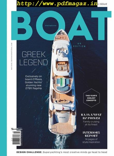 Boat International US Edition – May 2019 Cover