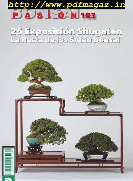 Bonsai Pasion – abril 2019 Cover