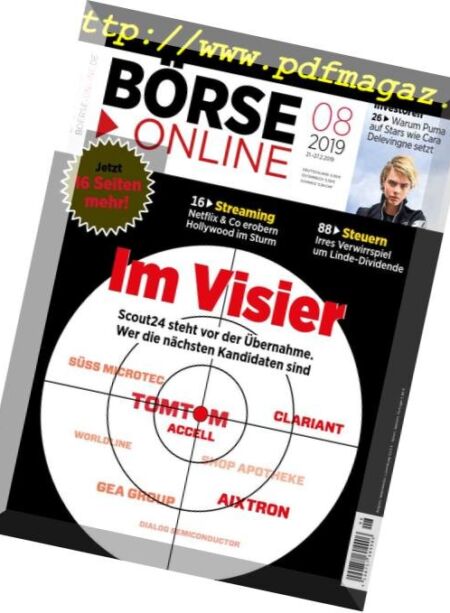 BOrse Online – 21 Februar 2019 Cover