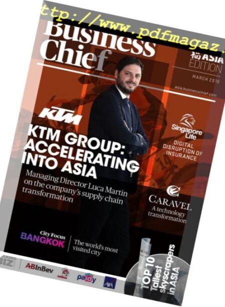 Business Chief Asia Magazine – March 2019 Cover