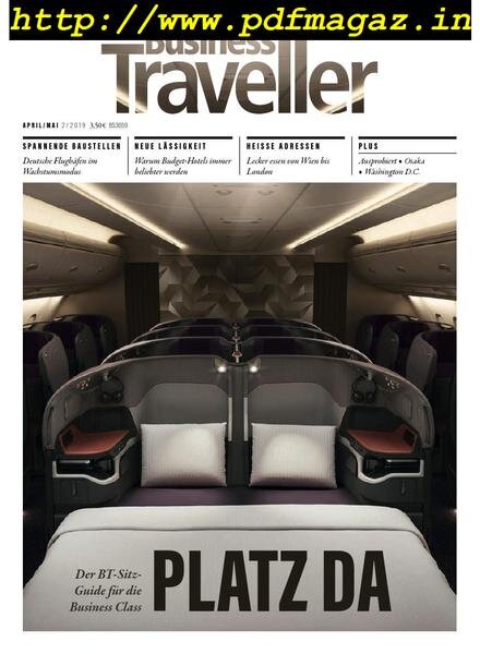 Business Traveller Germany – Marz 2019 Cover