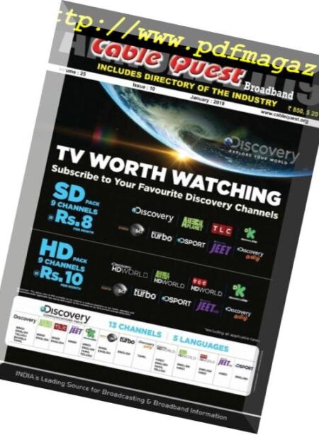 Cable Quest – February 2019 Cover