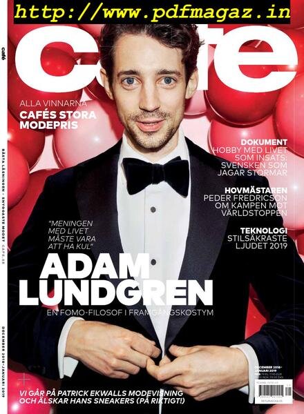 Cafe – december 2018 Cover