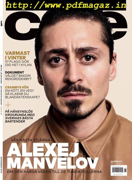 Cafe – november 2018 Cover
