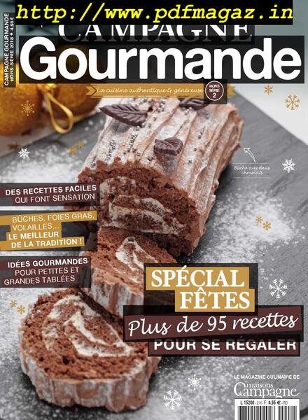 Campagne Gourmande – Hors-Serie – novembre 2018 Cover