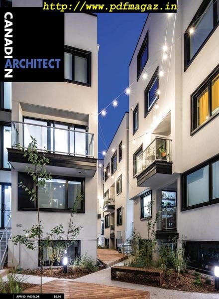 Canadian Architect – April 2019 Cover