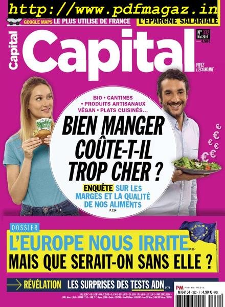Capital France – Mai 2019 Cover