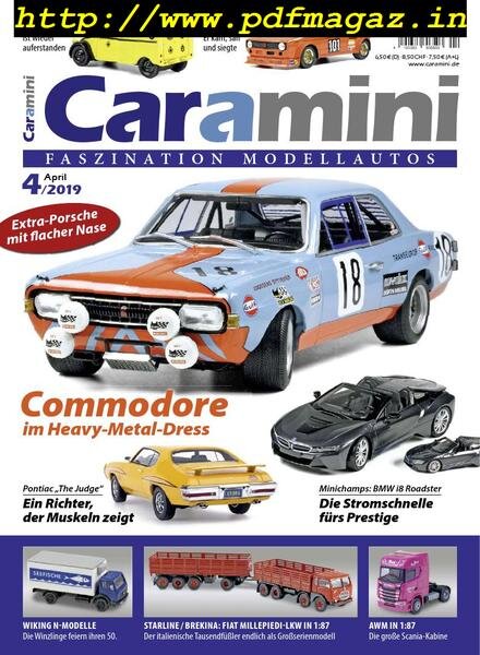 Caramini – April 2019 Cover