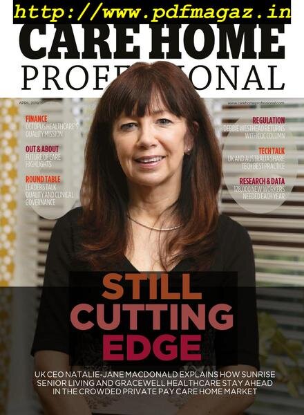 Care Home Professional – April 2019 Cover