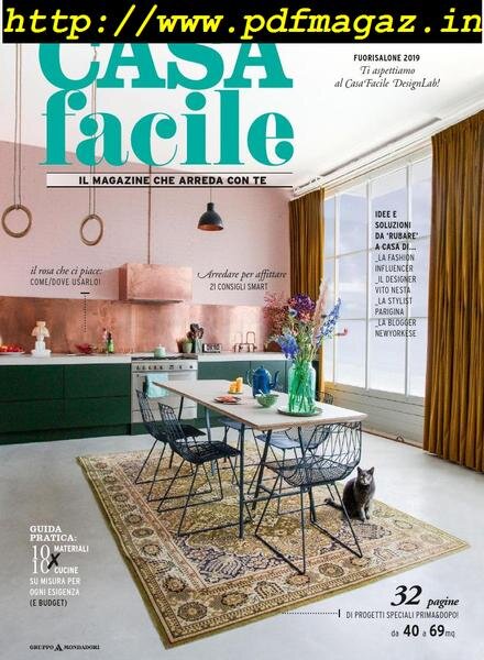CasaFacile – Aprile 2019 Cover
