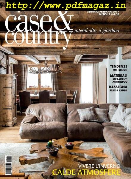 Case & Country – febbraio 2017 Cover