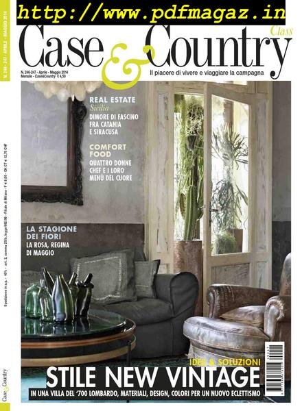 Case & Country – maggio 2014 Cover