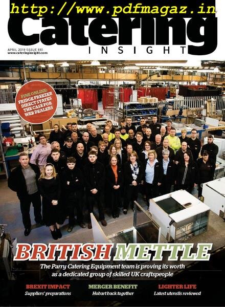 Catering Insight – April 2019 Cover