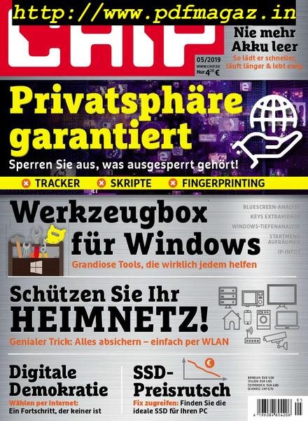 Chip Germany – Mai 2019 Cover