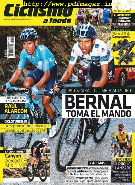 Ciclismo a Fondo – abril 2019 Cover