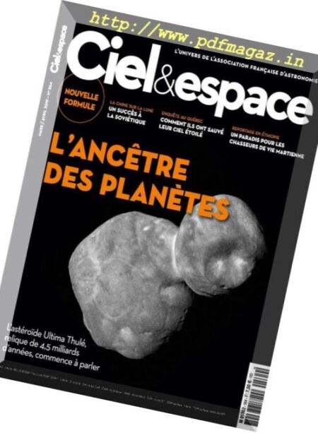Ciel & Espace – Mars-Avril 2019 Cover
