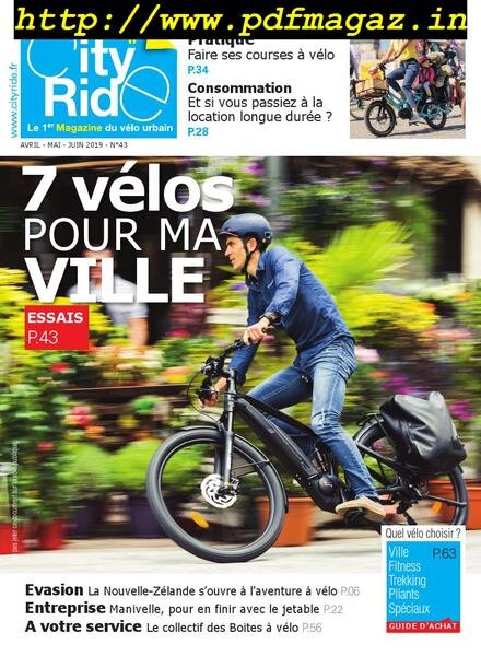 City Ride – avril 2019 Cover