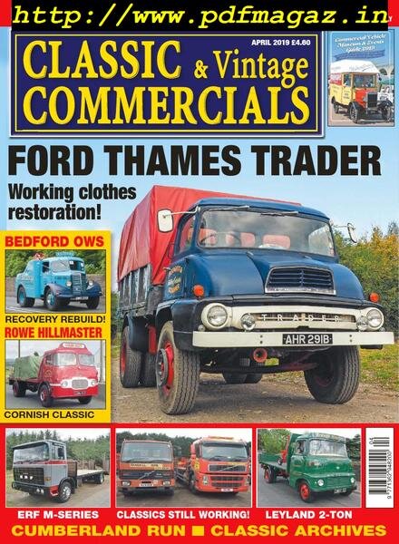 Classic & Vintage Commercials – April 2019 Cover