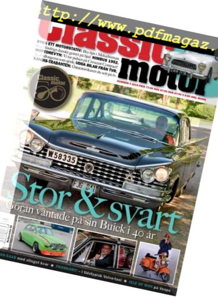 Classic Motor – april 2019 Cover